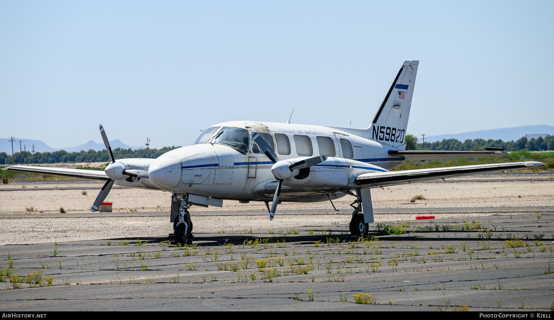 Aircraft Photo of N59820 | Piper PA-31-350 Navajo Chieftain | Ameriflight | AirHistory.net #823412