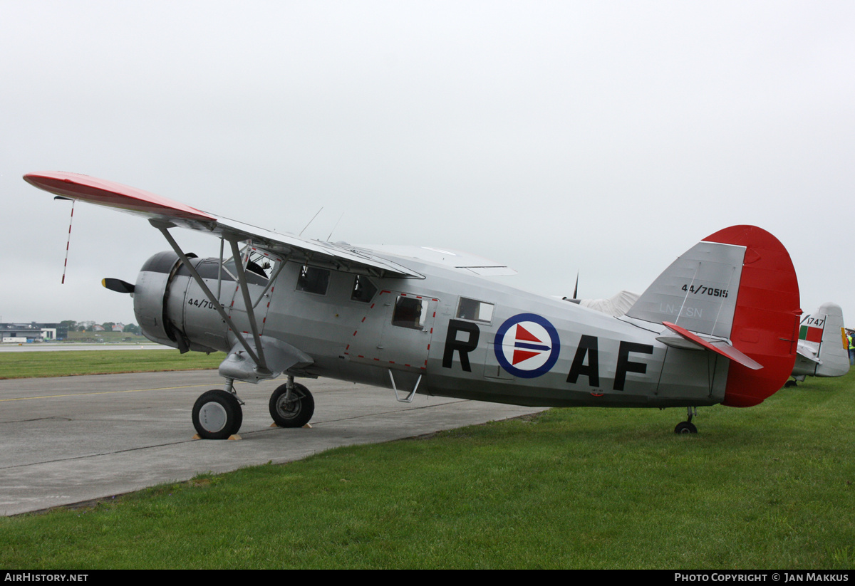 Aircraft Photo of LN-TSN / 44-70515 | Noorduyn UC-64A Norseman (VI) | Norway - Air Force | AirHistory.net #823421