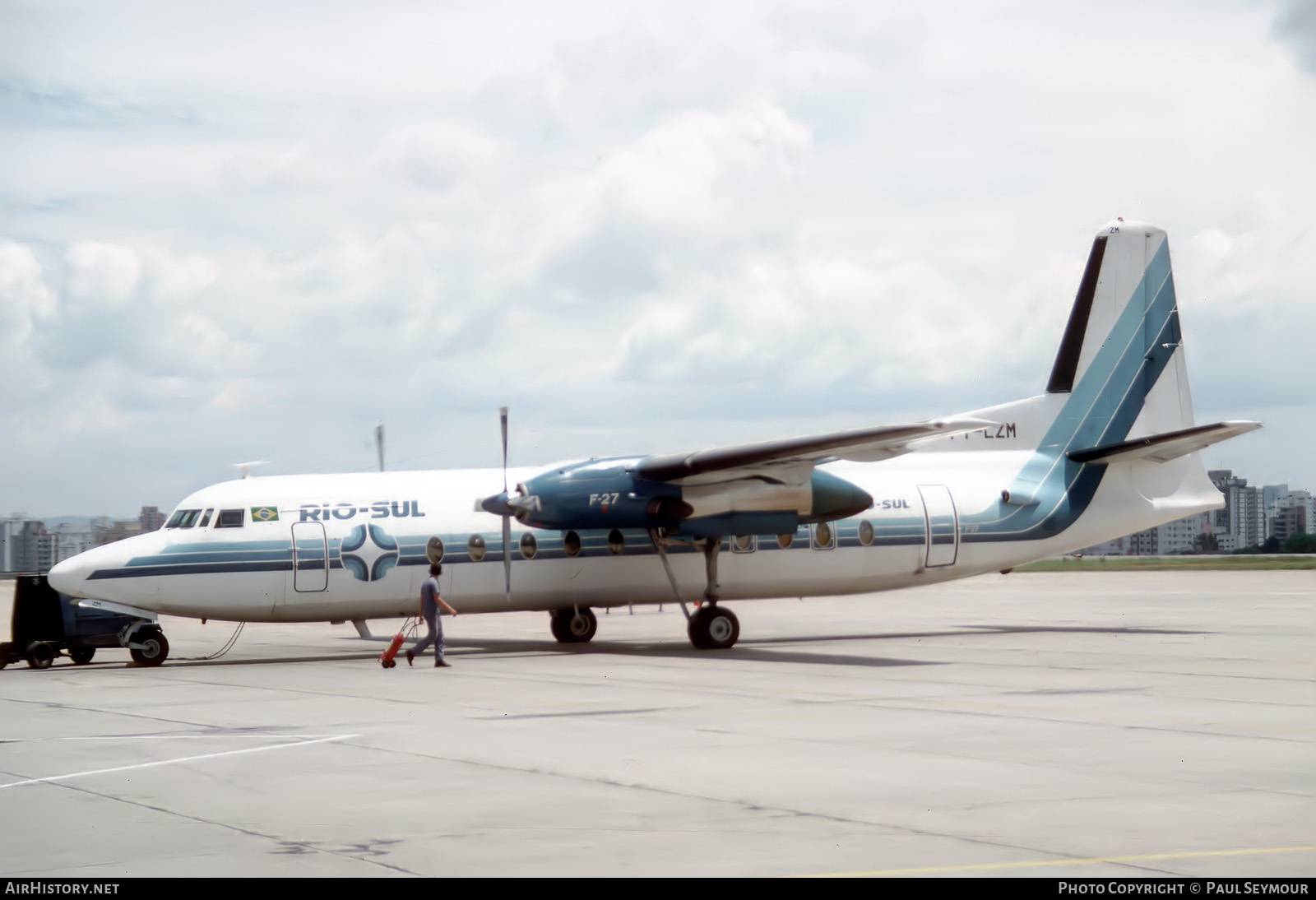 Aircraft Photo of PT-LZM | Fokker F27-500 Friendship | Rio-Sul | AirHistory.net #823439
