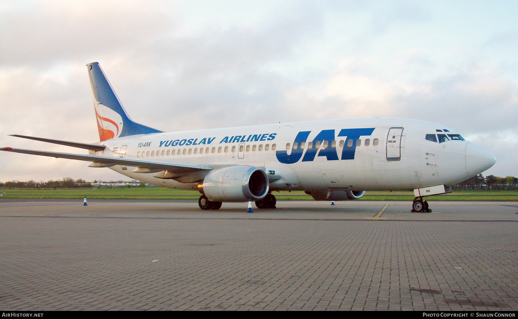 Aircraft Photo of YU-ANK | Boeing 737-3H9 | JAT Yugoslav Airlines - Jugoslovenski Aerotransport | AirHistory.net #823456