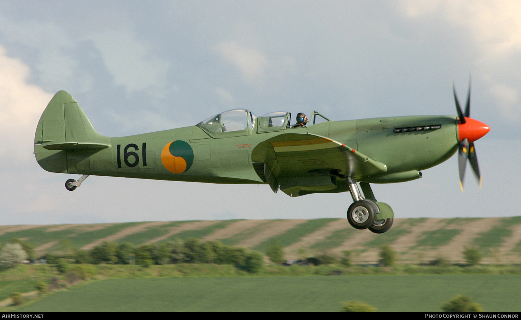 Aircraft Photo of G-CCCA / 161 | Supermarine 509 Spitfire T9C | Ireland - Air Force | AirHistory.net #823467