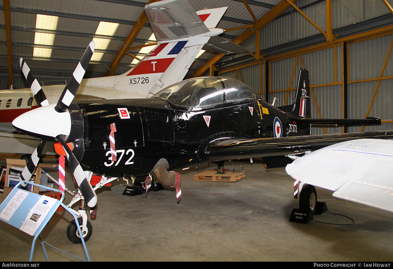 Aircraft Photo of ZF372 | Short S-312 Tucano T1 | UK - Air Force | AirHistory.net #823470