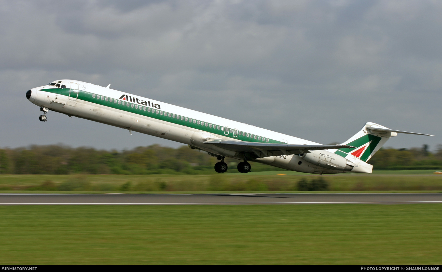 Aircraft Photo of I-DATG | McDonnell Douglas MD-82 (DC-9-82) | Alitalia | AirHistory.net #823495