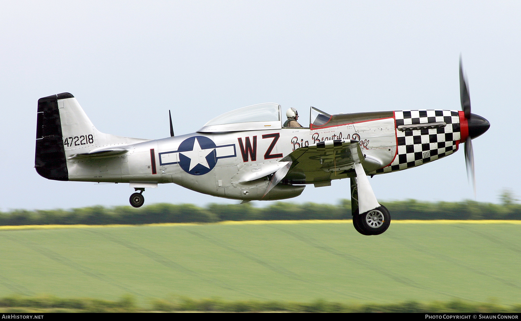 Aircraft Photo of G-HAEC / 472218 | Commonwealth CA-18 Mustang 22 (P-51D) | USA - Air Force | AirHistory.net #823502