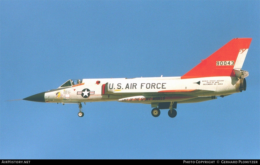 Aircraft Photo of 59-0043 | Convair F-106A Delta Dart | USA - Air Force | AirHistory.net #823519