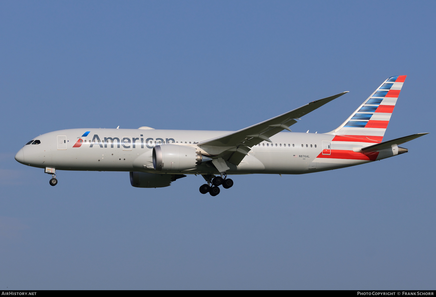 Aircraft Photo of N876AL | Boeing 787-8 Dreamliner | American Airlines | AirHistory.net #823530