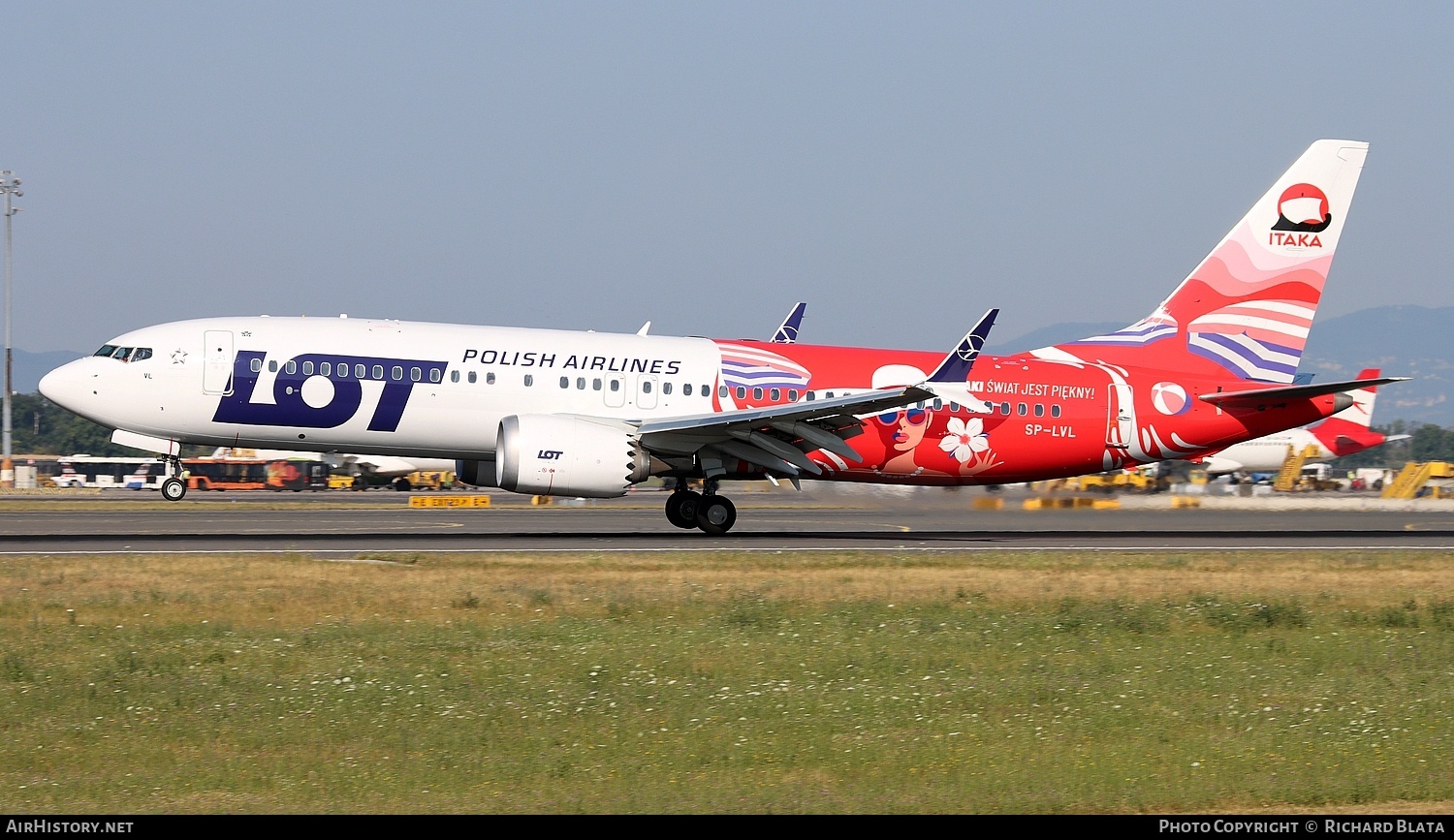 Aircraft Photo of SP-LVL | Boeing 737-8 Max 8 | LOT Polish Airlines - Polskie Linie Lotnicze | AirHistory.net #823573