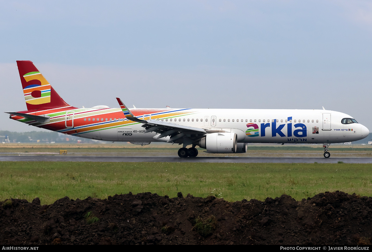 Aircraft Photo of 4X-AGK | Airbus A321-251NX | Arkia Israeli Airlines | AirHistory.net #823574