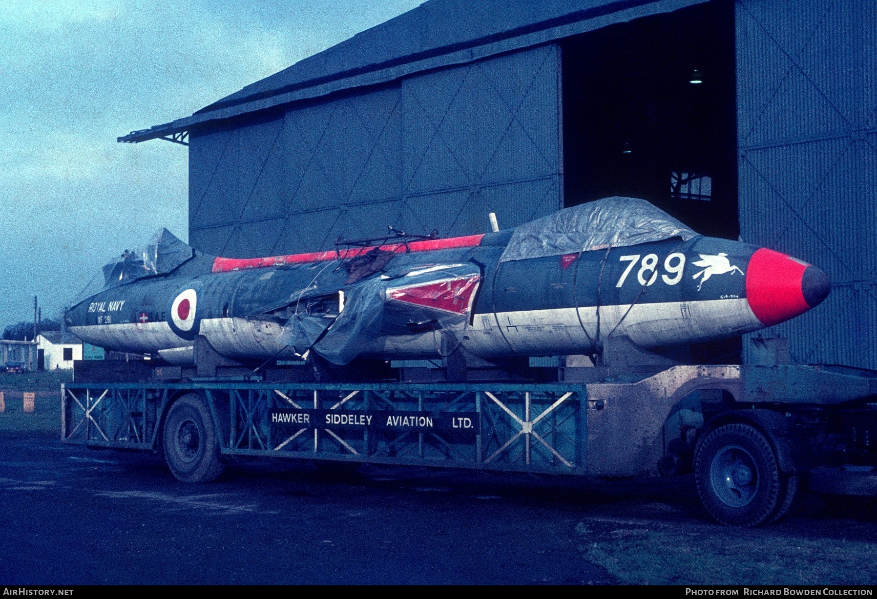 Aircraft Photo of XF291 | Hawker Hunter GA11 | UK - Navy | AirHistory.net #823577