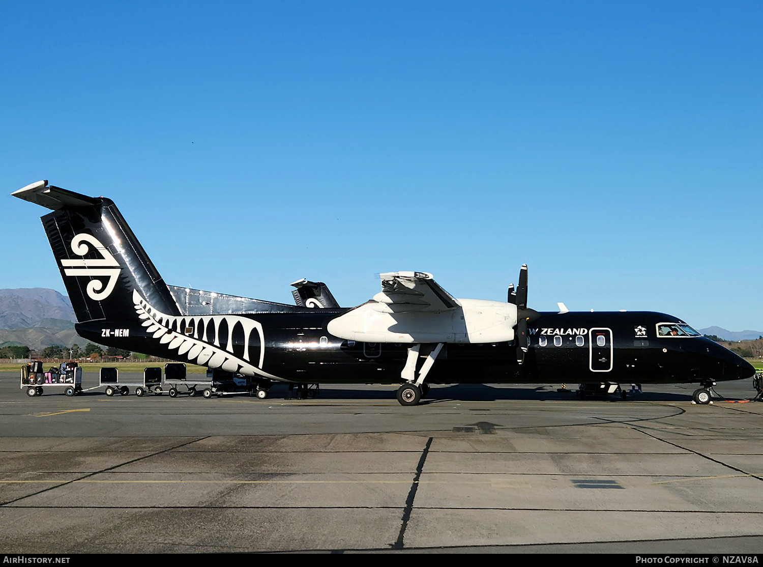 Aircraft Photo of ZK-NEM | Bombardier DHC-8-311Q Dash 8 | Air New Zealand | AirHistory.net #823582
