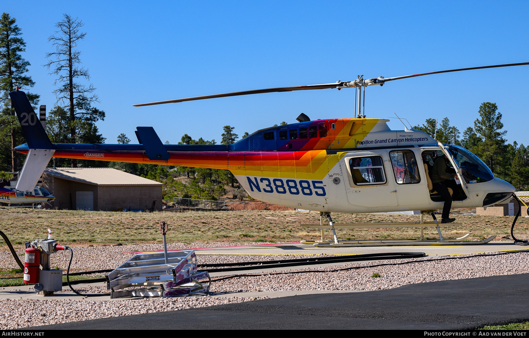 Aircraft Photo of N38885 | Bell 206L-1 LongRanger II | Papillon Grand Canyon Helicopters | AirHistory.net #823583