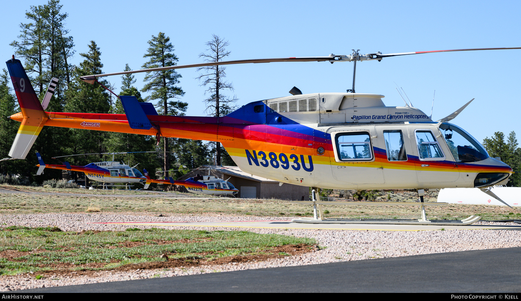 Aircraft Photo of N3893U | Bell 206L-3 LongRanger III | Papillon Grand Canyon Helicopters | AirHistory.net #823588