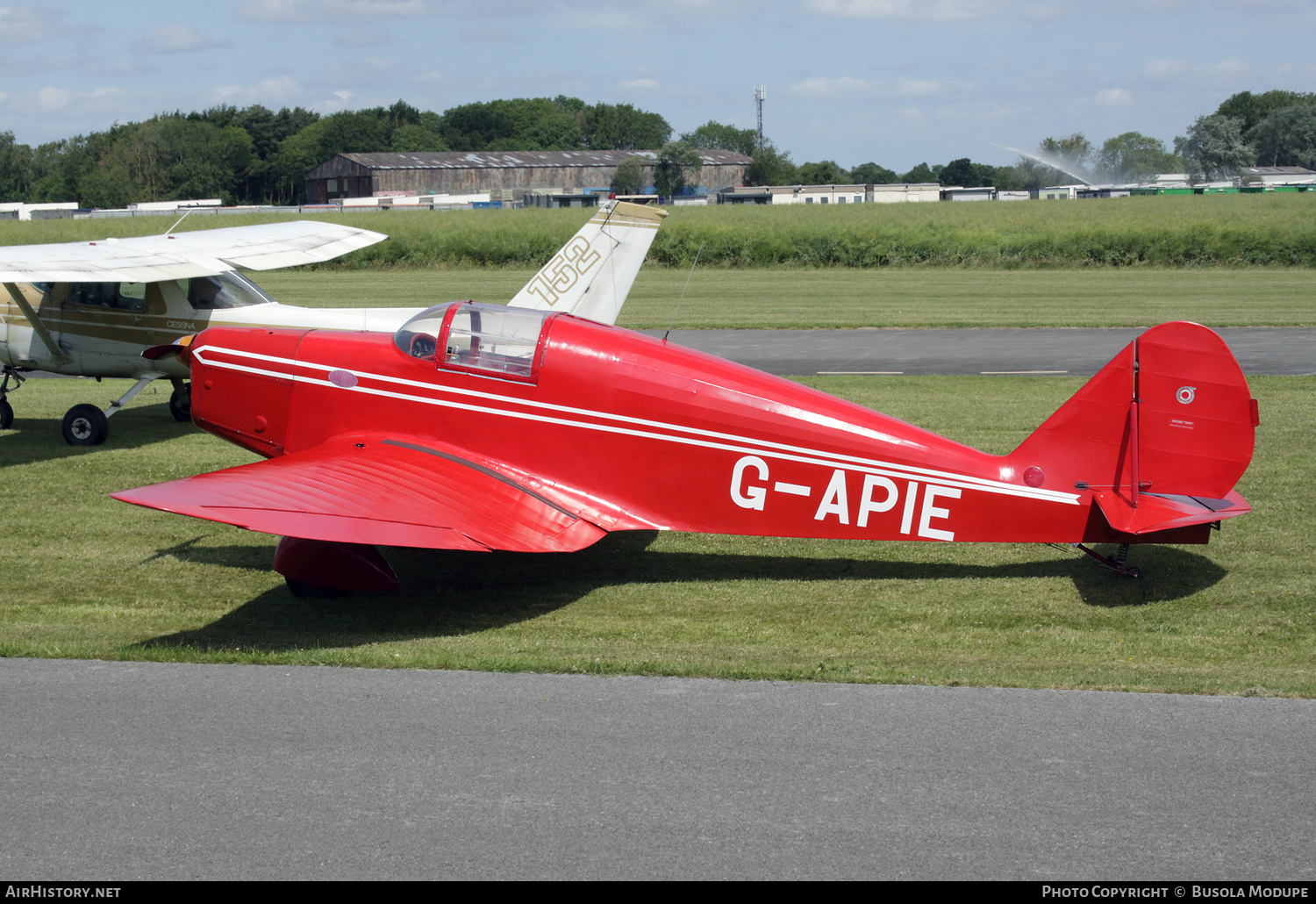 Aircraft Photo of G-APIE | Tipsy Belfair | AirHistory.net #823591