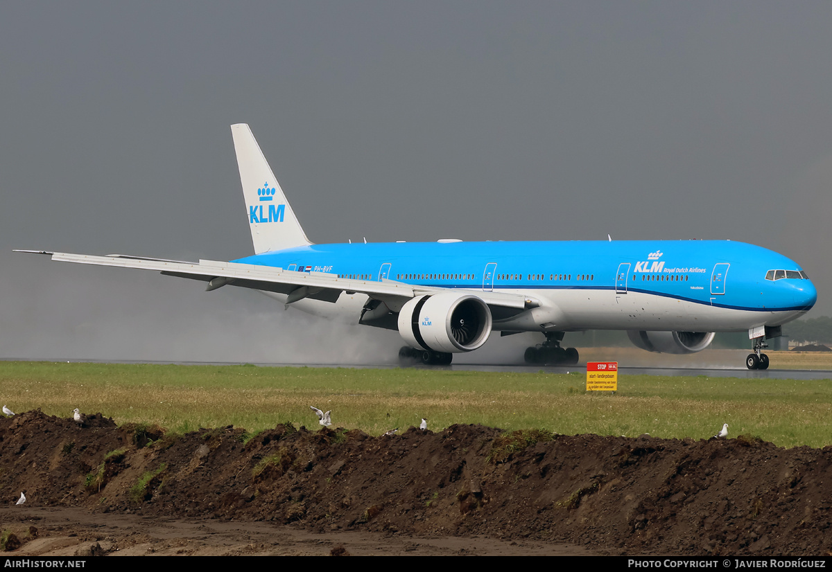 Aircraft Photo of PH-BVF | Boeing 777-306/ER | KLM - Royal Dutch Airlines | AirHistory.net #823596