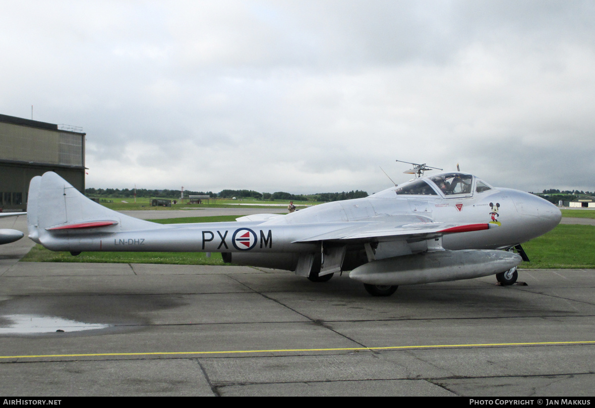 Aircraft Photo of LN-DHZ | De Havilland D.H. 115 Vampire T55 | Norway - Air Force | AirHistory.net #823609