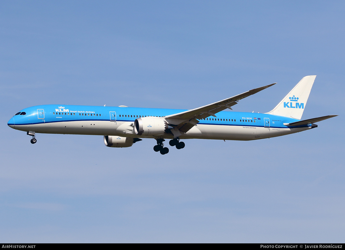 Aircraft Photo of PH-BKM | Boeing 787-10 Dreamliner | KLM - Royal Dutch Airlines | AirHistory.net #823610