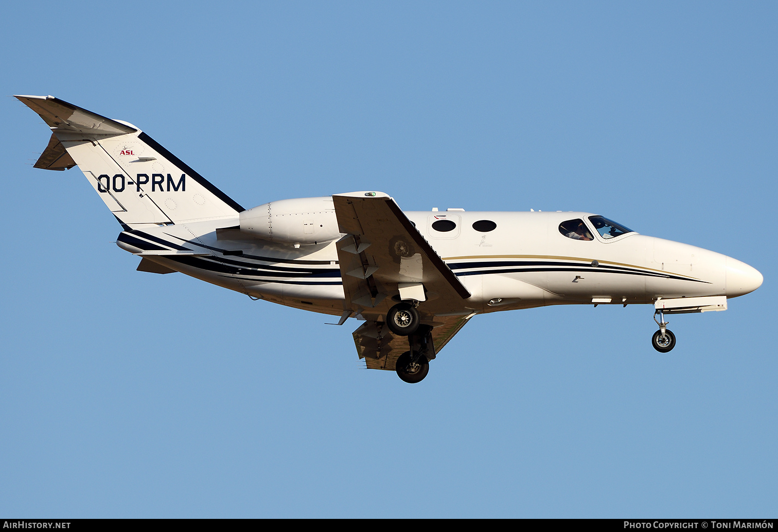 Aircraft Photo of OO-PRM | Cessna 510 Citation Mustang | ASL - Air Service Liège | AirHistory.net #823623