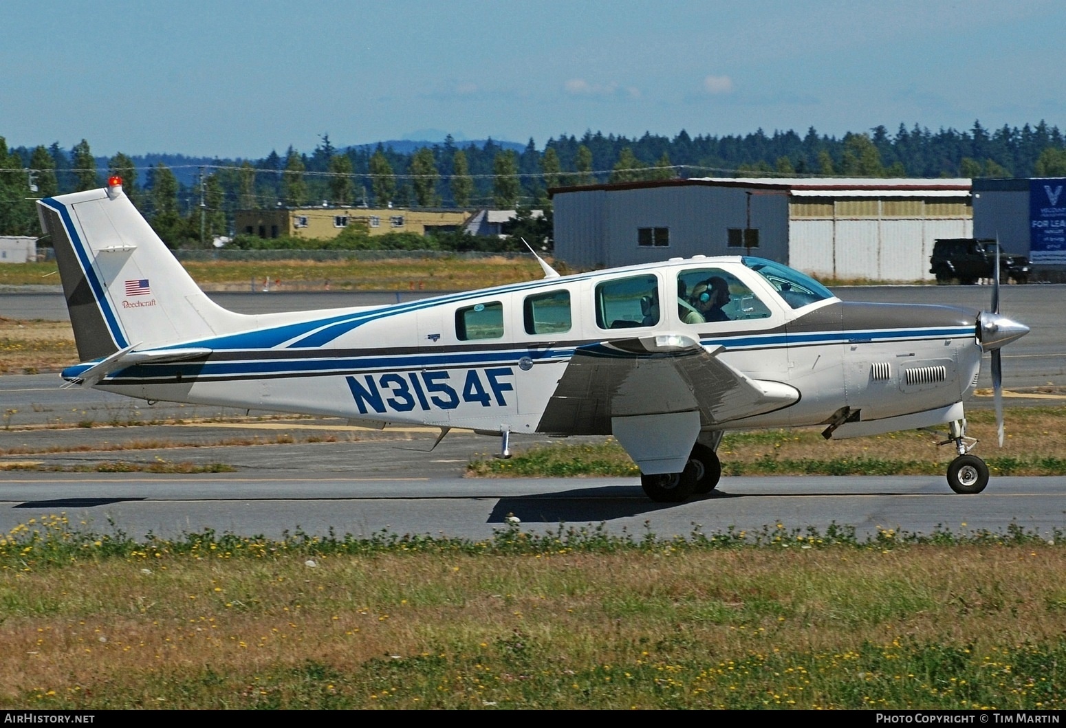 Aircraft Photo of N3154F | Beech B36TC Bonanza | AirHistory.net #823649
