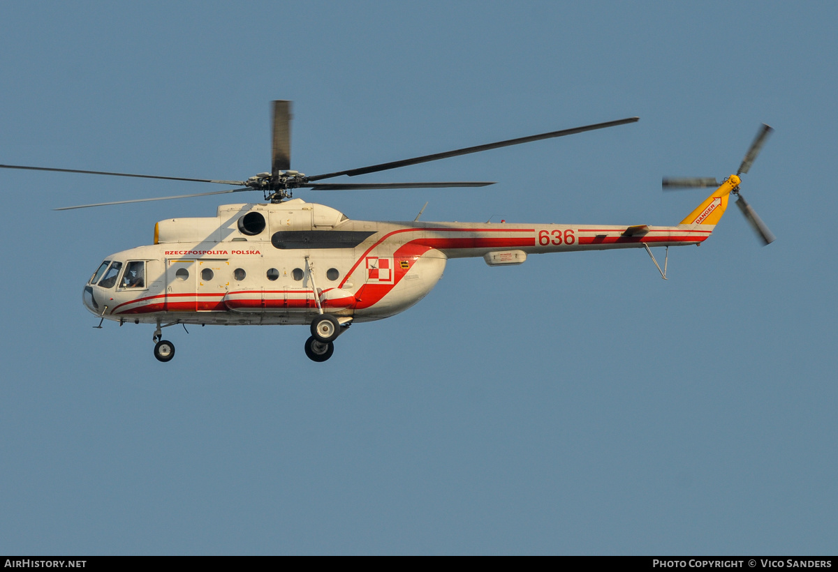 Aircraft Photo of 636 | Mil Mi-8T | Poland - Air Force | AirHistory.net #823651