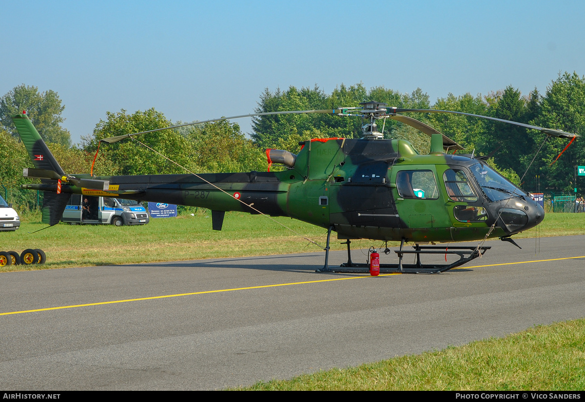 Aircraft Photo of P-287 | Aerospatiale AS-550C-2 Fennec | Denmark - Army | AirHistory.net #823658
