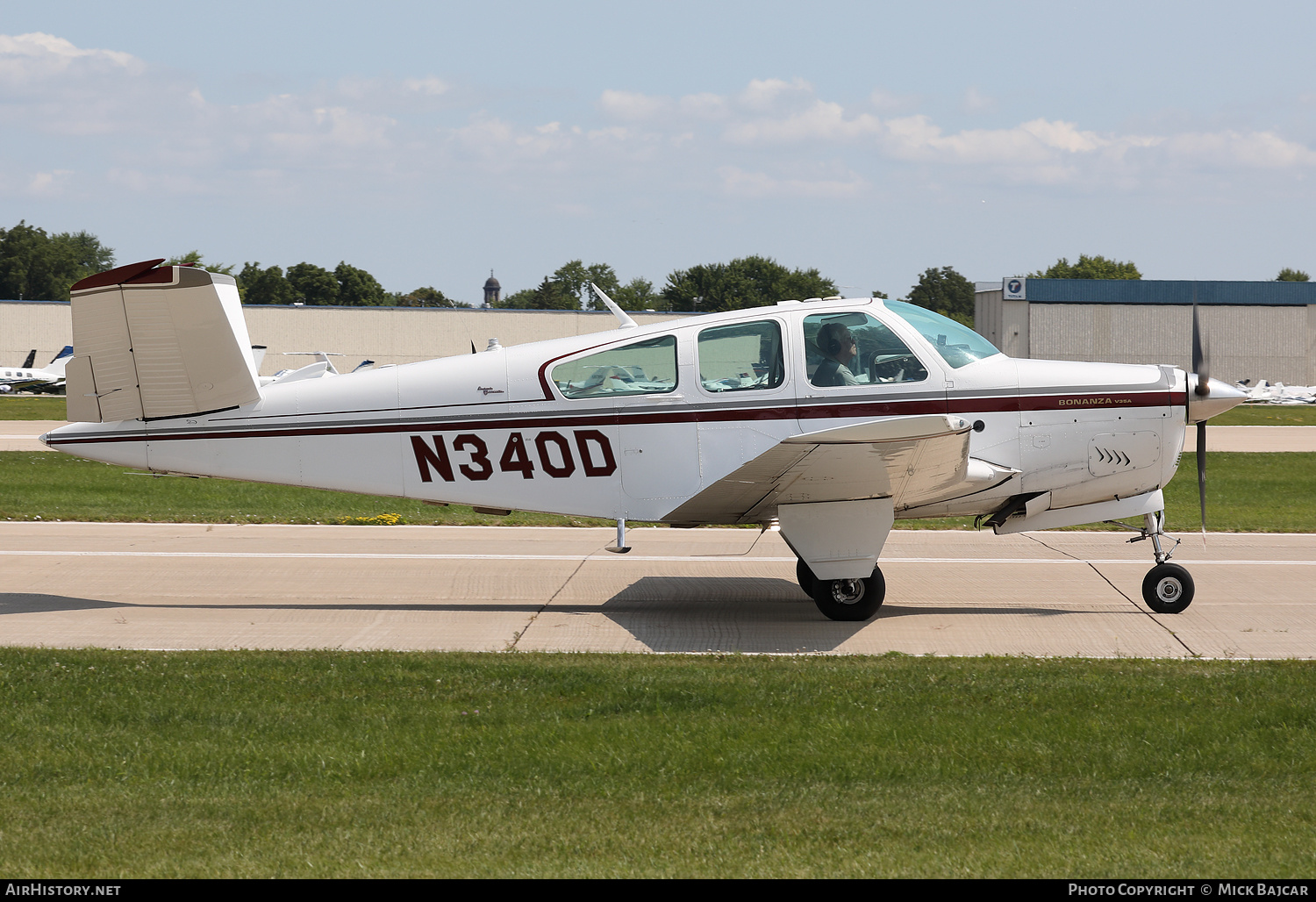 Aircraft Photo of N340D | Beech V35A Bonanza | AirHistory.net #823667