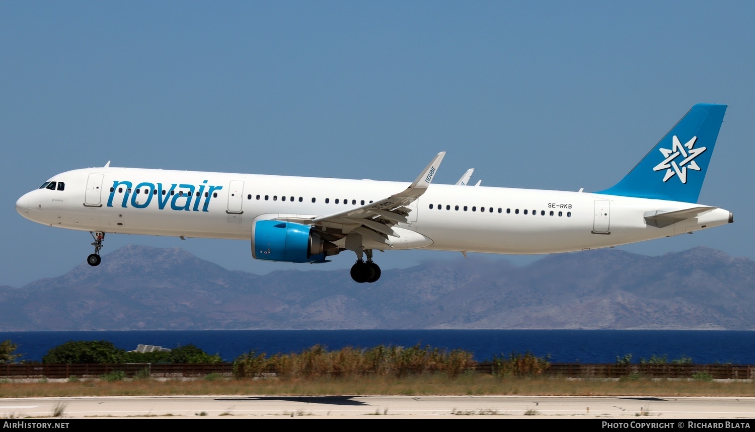 Aircraft Photo of SE-RKB | Airbus A321-251N | Novair | AirHistory.net #823668