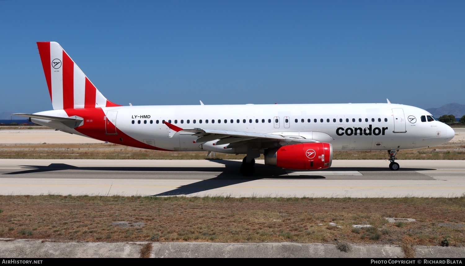 Aircraft Photo of LY-HMD | Airbus A320-233 | Condor Flugdienst | AirHistory.net #823670