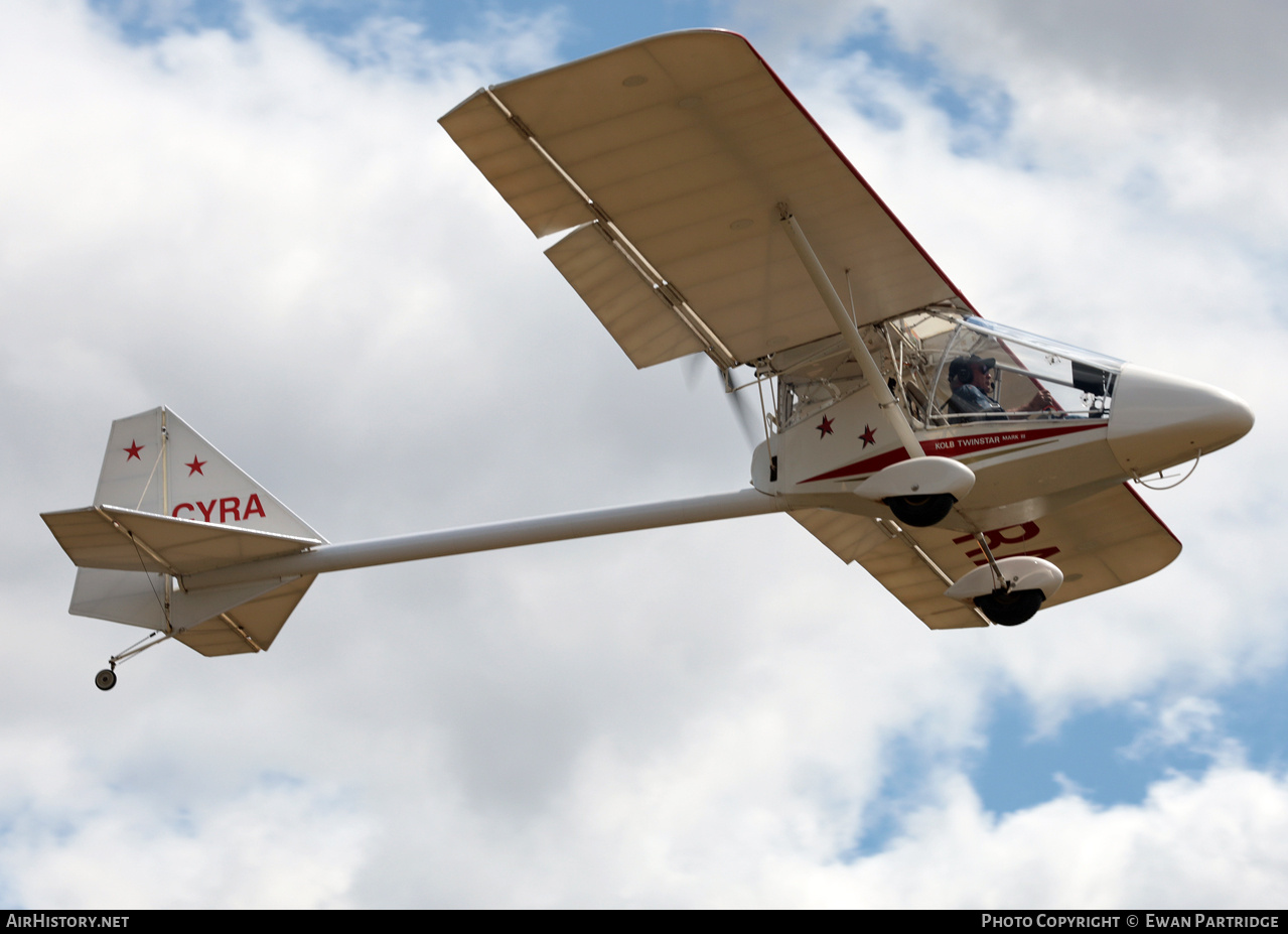 Aircraft Photo of G-CYRA | Kolb Twinstar MK-3 (Modified) | AirHistory.net #823692