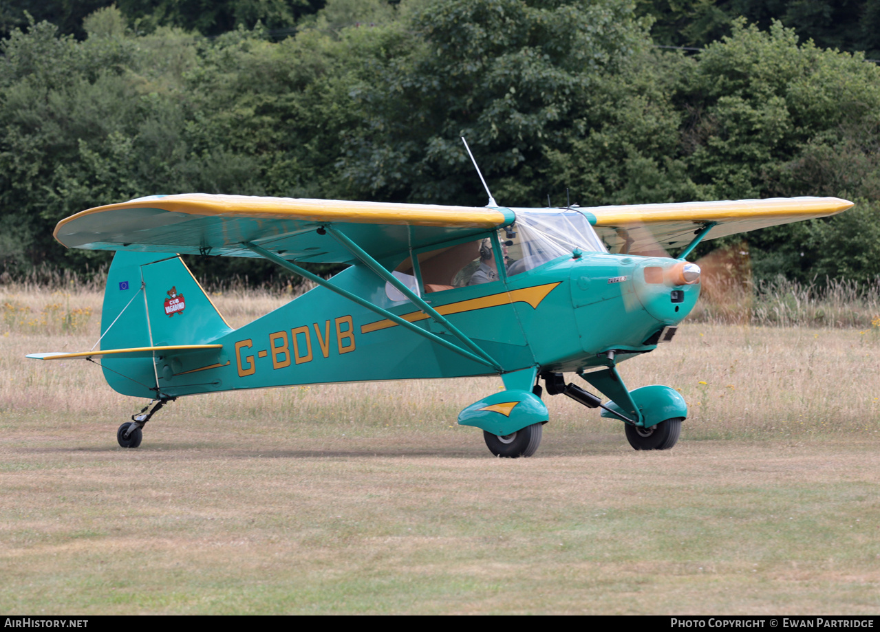 Aircraft Photo of G-BDVB | Piper PA-17 Vagabond | AirHistory.net #823695