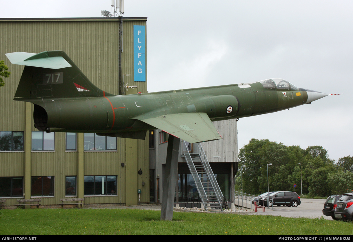 Aircraft Photo of 717 | Canadair CF-104 Starfighter | Norway - Air Force | AirHistory.net #823704
