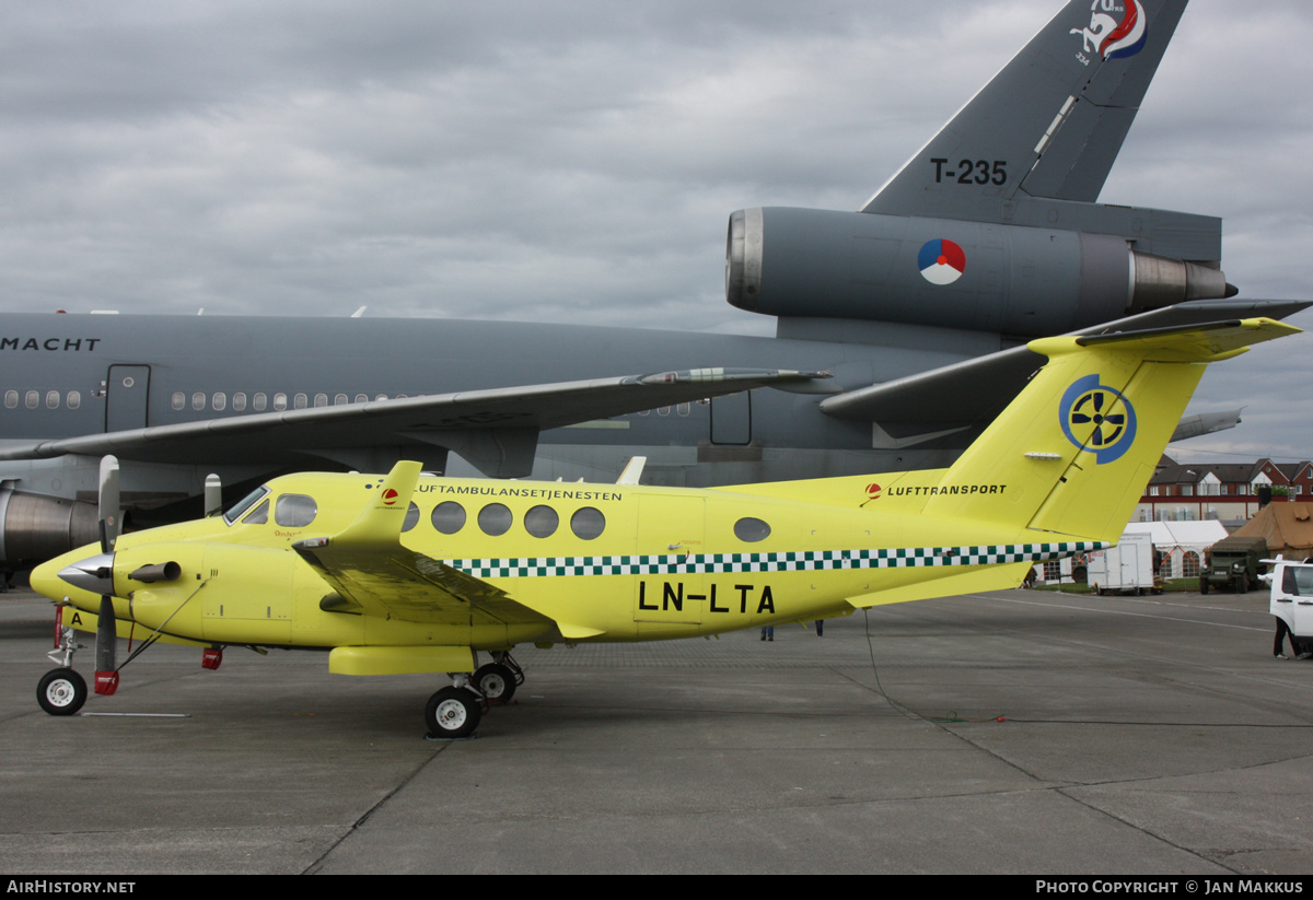 Aircraft Photo of LN-LTA | Raytheon B200 King Air | Luftambulansetjenesten | AirHistory.net #823705