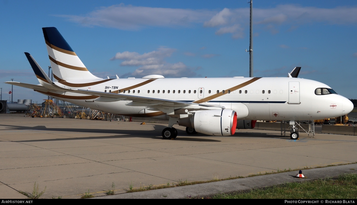 Aircraft Photo of 9H-TBN | Airbus ACJ319 (A319-115/CJ) | AirHistory.net #823710