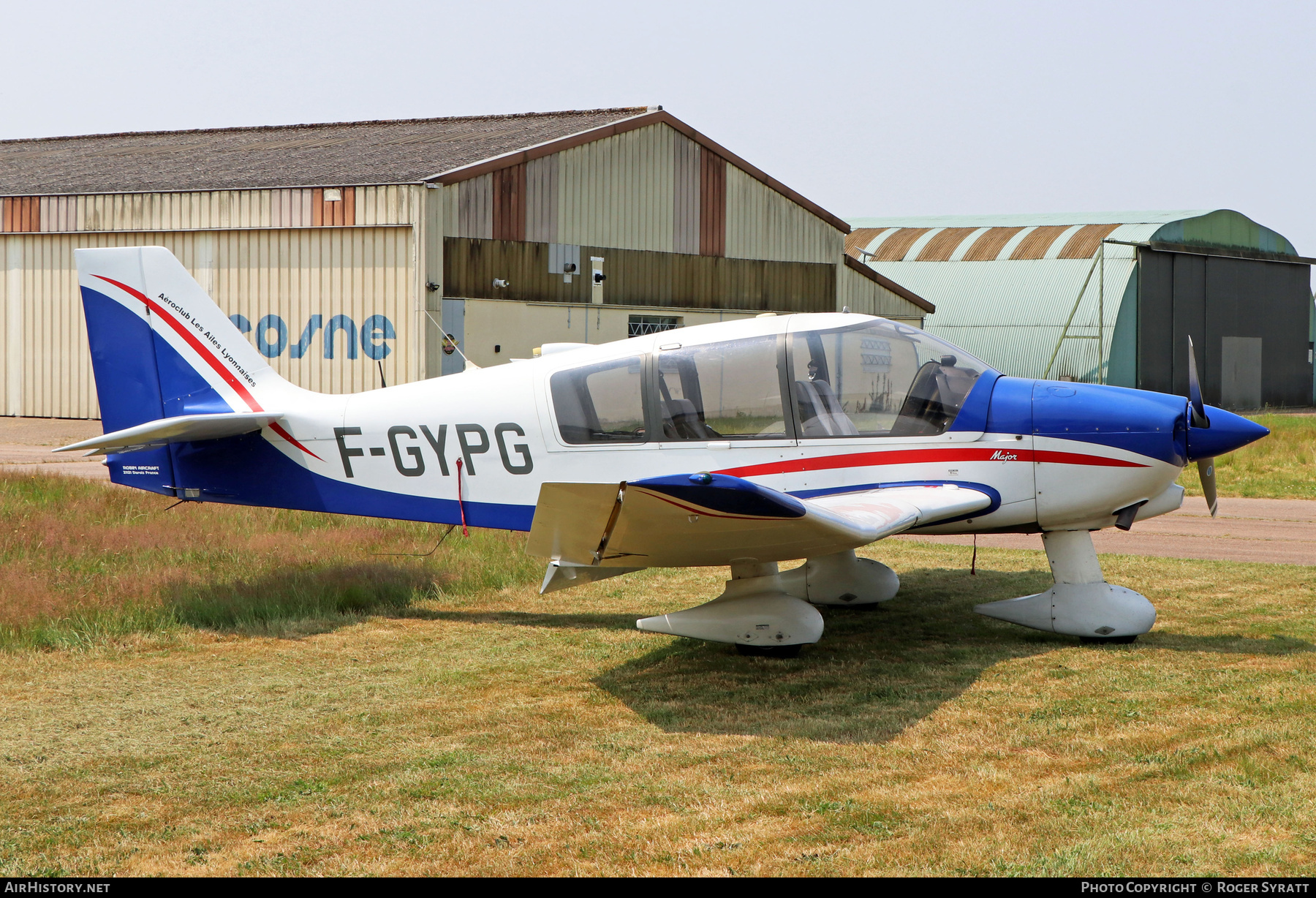 Aircraft Photo of F-GYPG | Robin DR-400-160 Major | Aéroclub Les Ailes Lyonnaises | AirHistory.net #823728