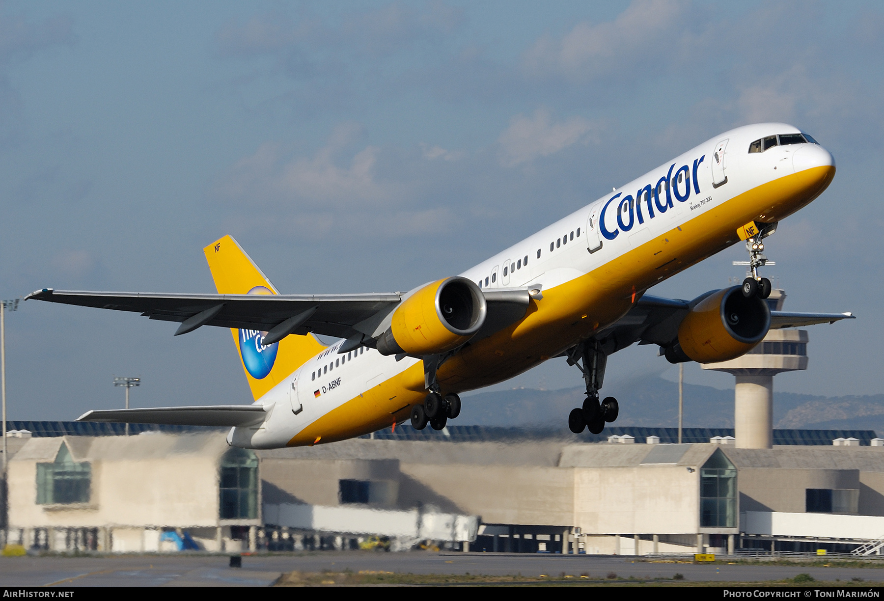 Aircraft Photo of D-ABNF | Boeing 757-230 | Condor Flugdienst | AirHistory.net #823730