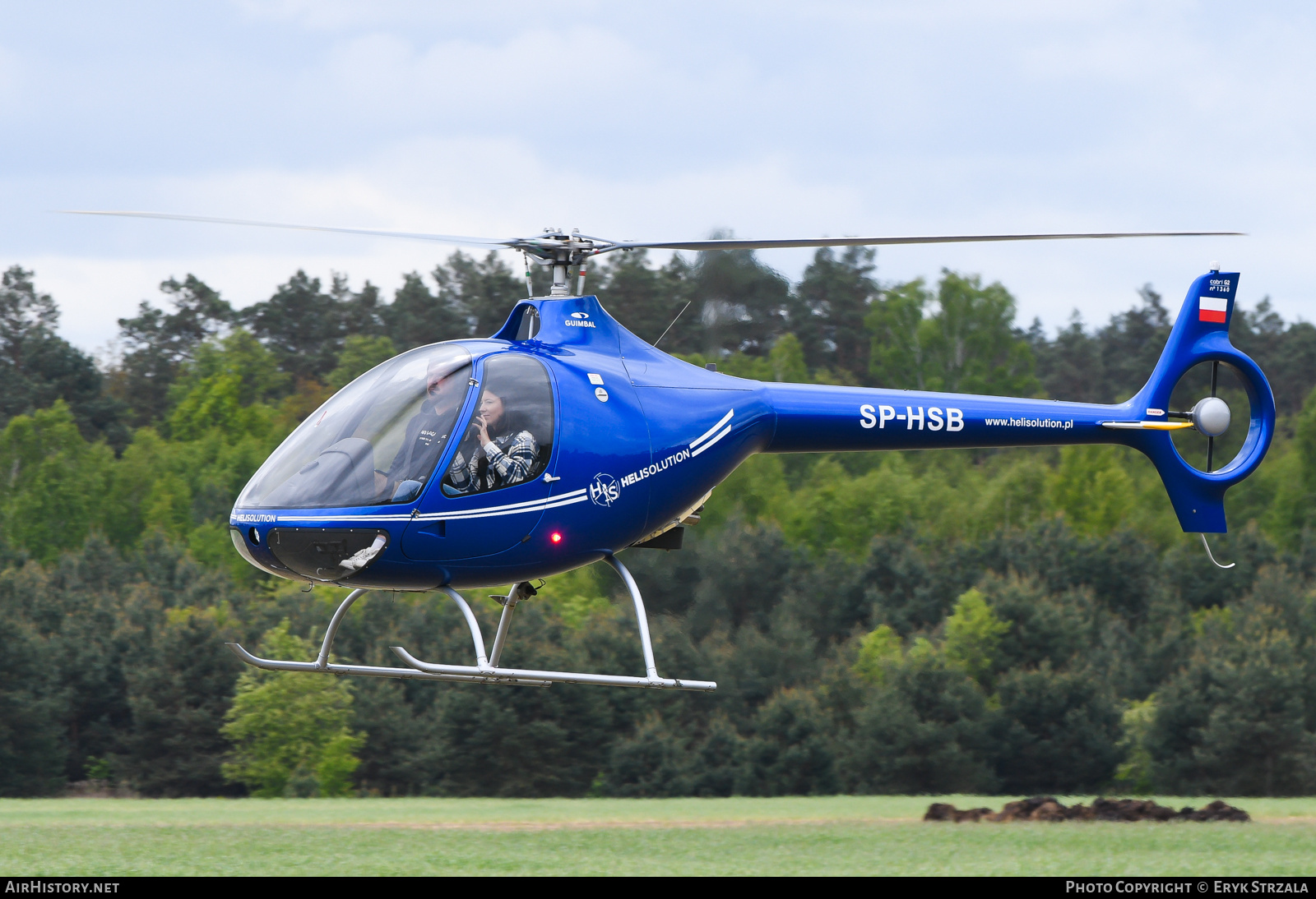 Aircraft Photo of SP-HSB | Guimbal Cabri G2 | Heli Solution | AirHistory.net #823731