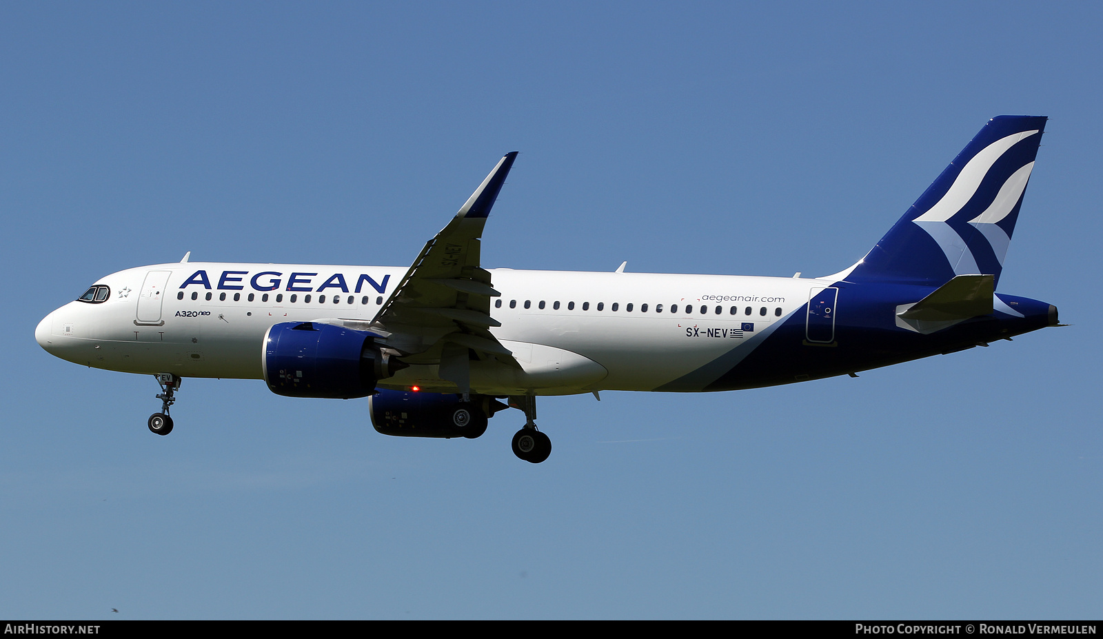 Aircraft Photo of SX-NEV | Airbus A320-271N | Aegean Airlines | AirHistory.net #823736