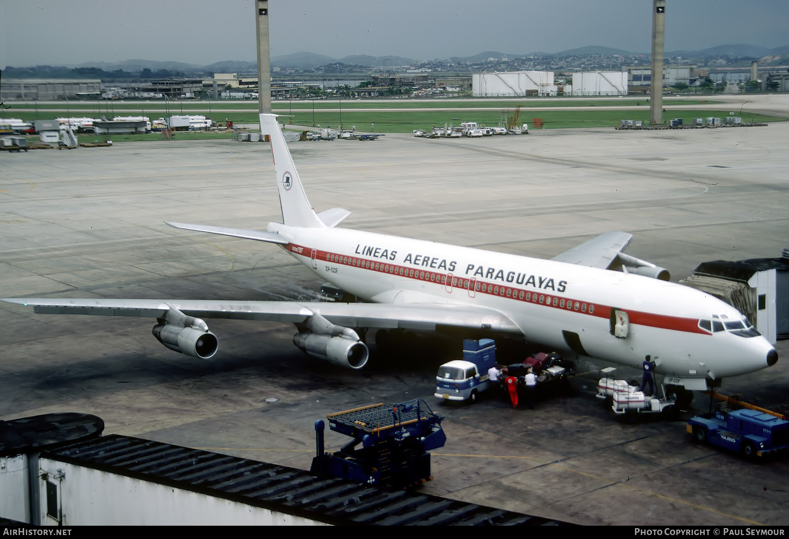 Aircraft Photo of ZP-CCF | Boeing 707-321B | Líneas Aéreas Paraguayas - LAP | AirHistory.net #823748