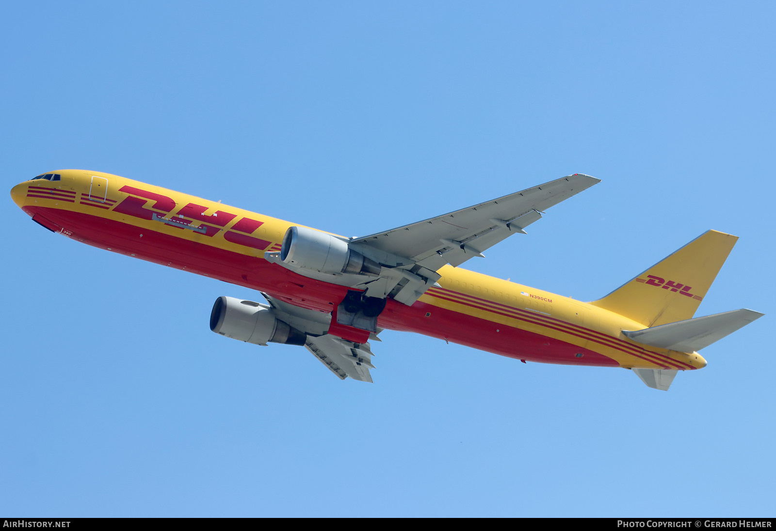 Aircraft Photo of N390CM | Boeing 767-381/ER(BDSF) | DHL International | AirHistory.net #823750
