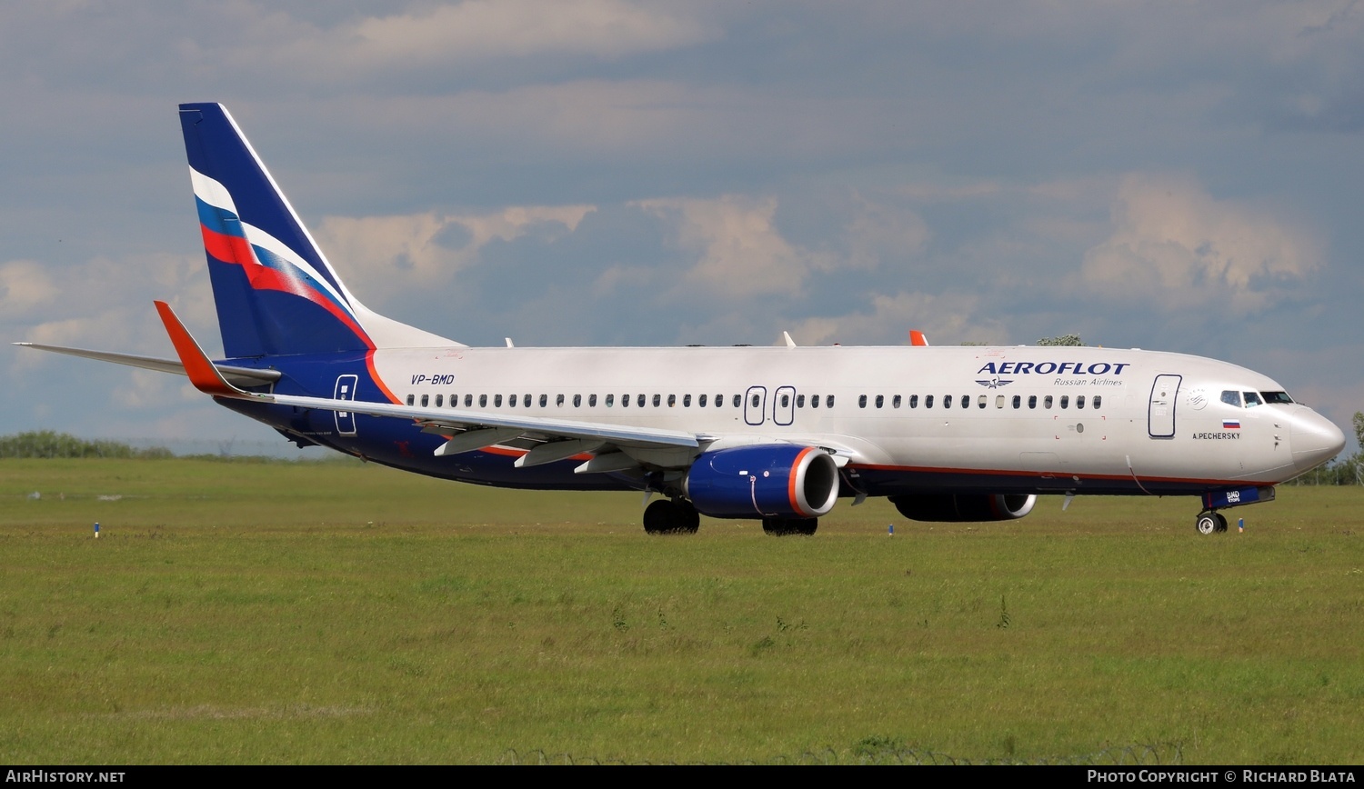 Aircraft Photo of VP-BMD | Boeing 737-8MC | Aeroflot - Russian Airlines | AirHistory.net #823757