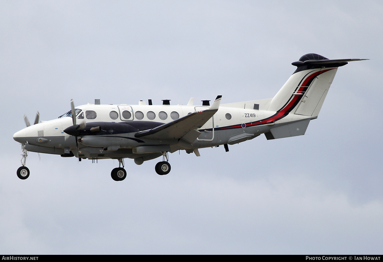 Aircraft Photo of ZZ419 | Hawker Beechcraft 350CER Shadow R1A (300C) | UK - Air Force | AirHistory.net #823760