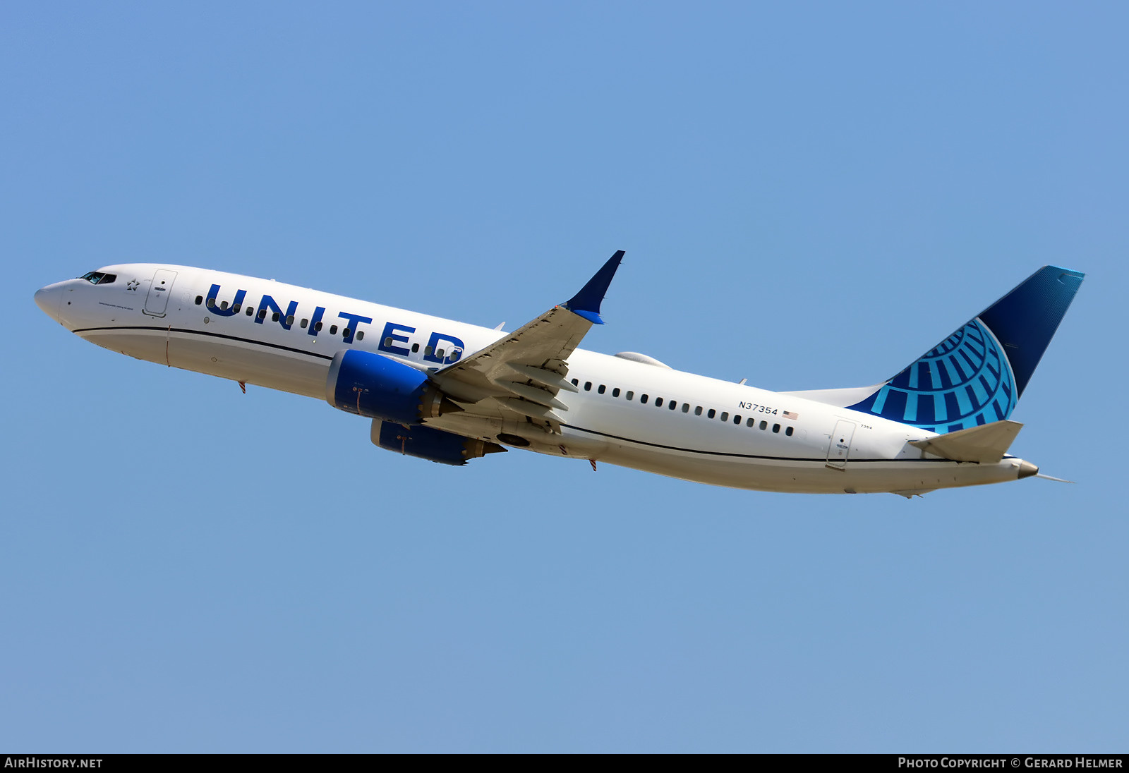 Aircraft Photo of N37354 | Boeing 737-8 Max 8 | United Airlines | AirHistory.net #823767