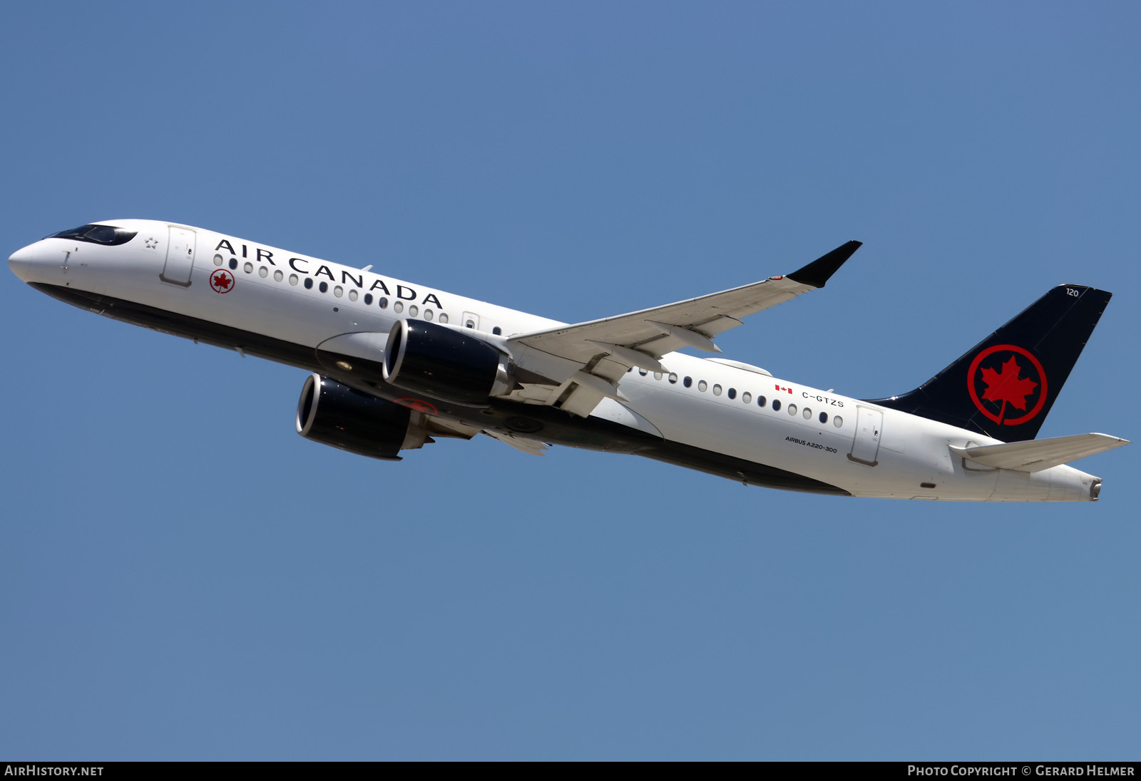 Aircraft Photo of C-GTZS | Airbus A220-371 (BD-500-1A11) | Air Canada | AirHistory.net #823769