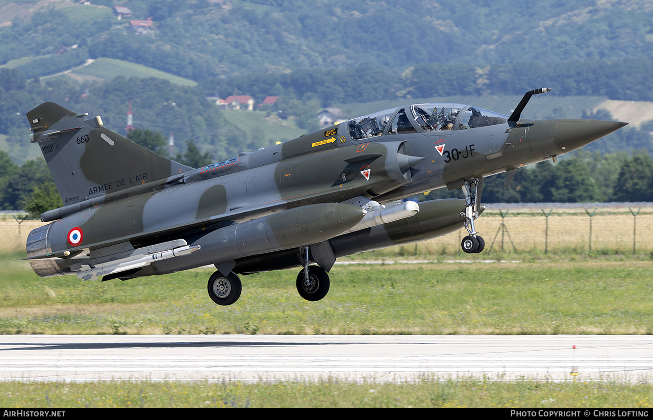 Aircraft Photo of 660 | Dassault Mirage 2000D | France - Air Force | AirHistory.net #823790