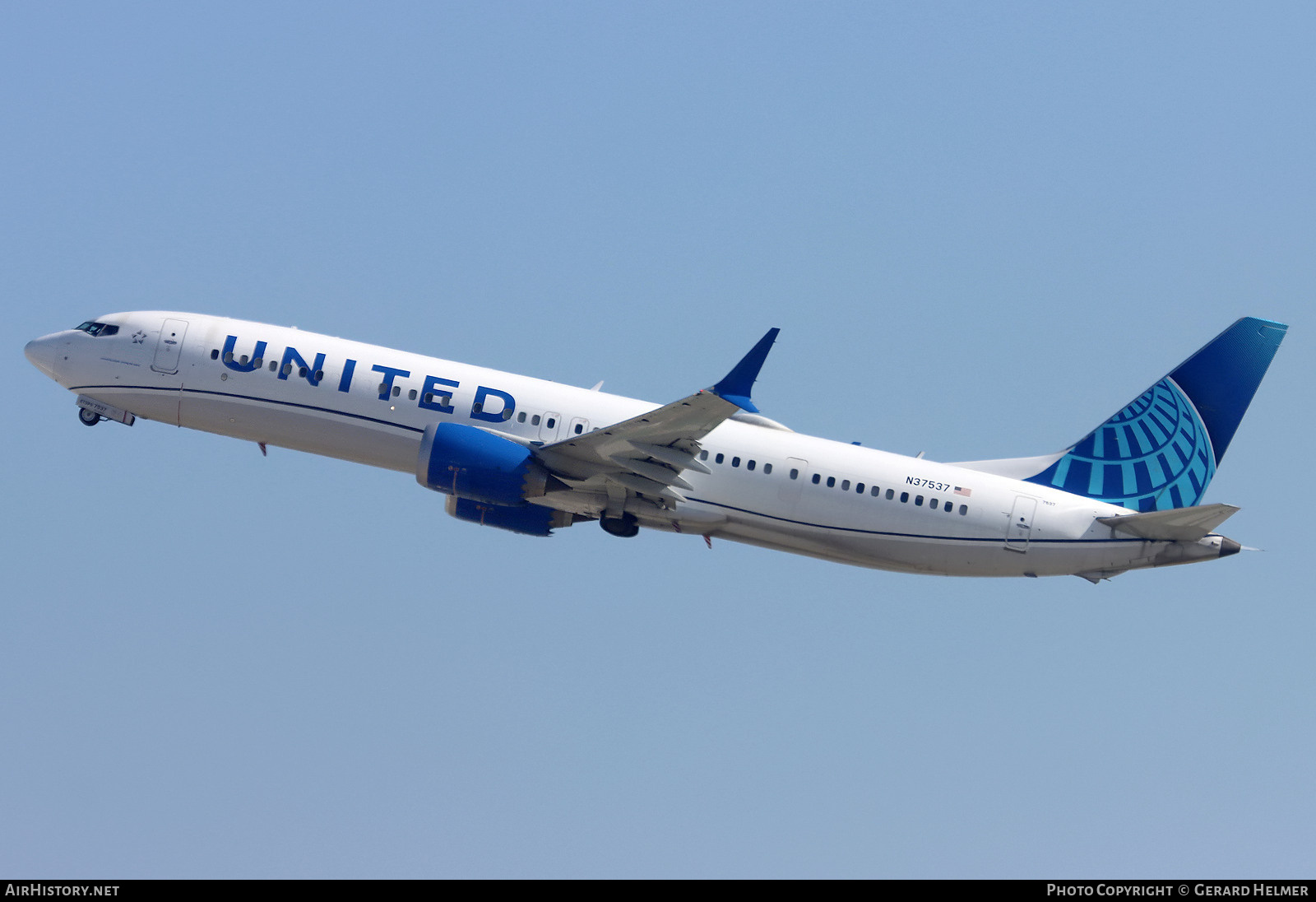 Aircraft Photo of N37537 | Boeing 737-9 Max 9 | United Airlines | AirHistory.net #823805