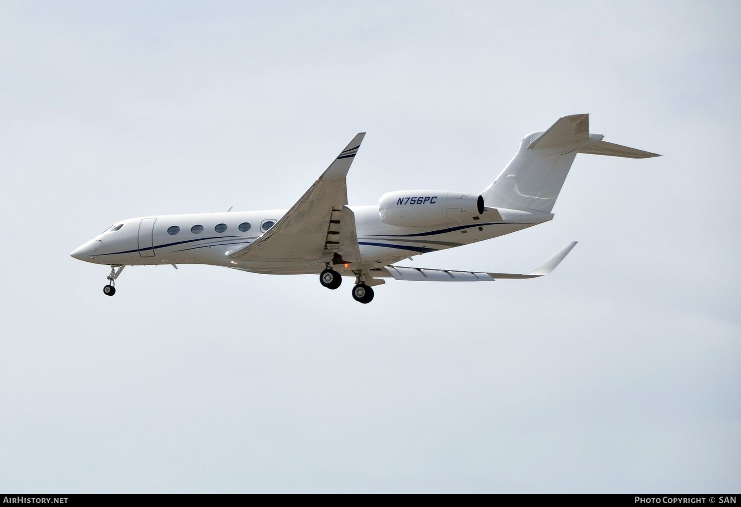 Aircraft Photo of N756PC | Gulfstream Aerospace G650ER (G-VI) | AirHistory.net #823823