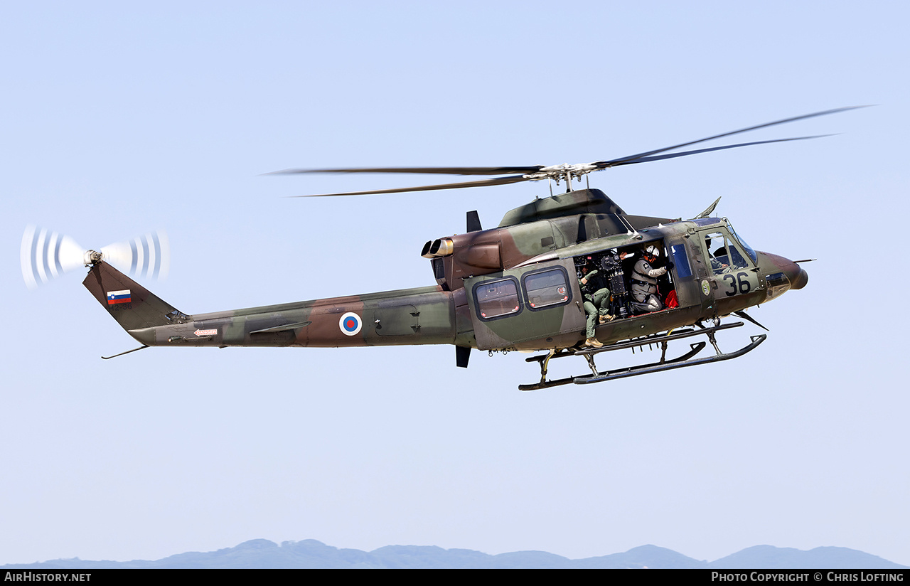 Aircraft Photo of H2-36 | Bell 412EP | Slovenia - Air Force | AirHistory.net #823830