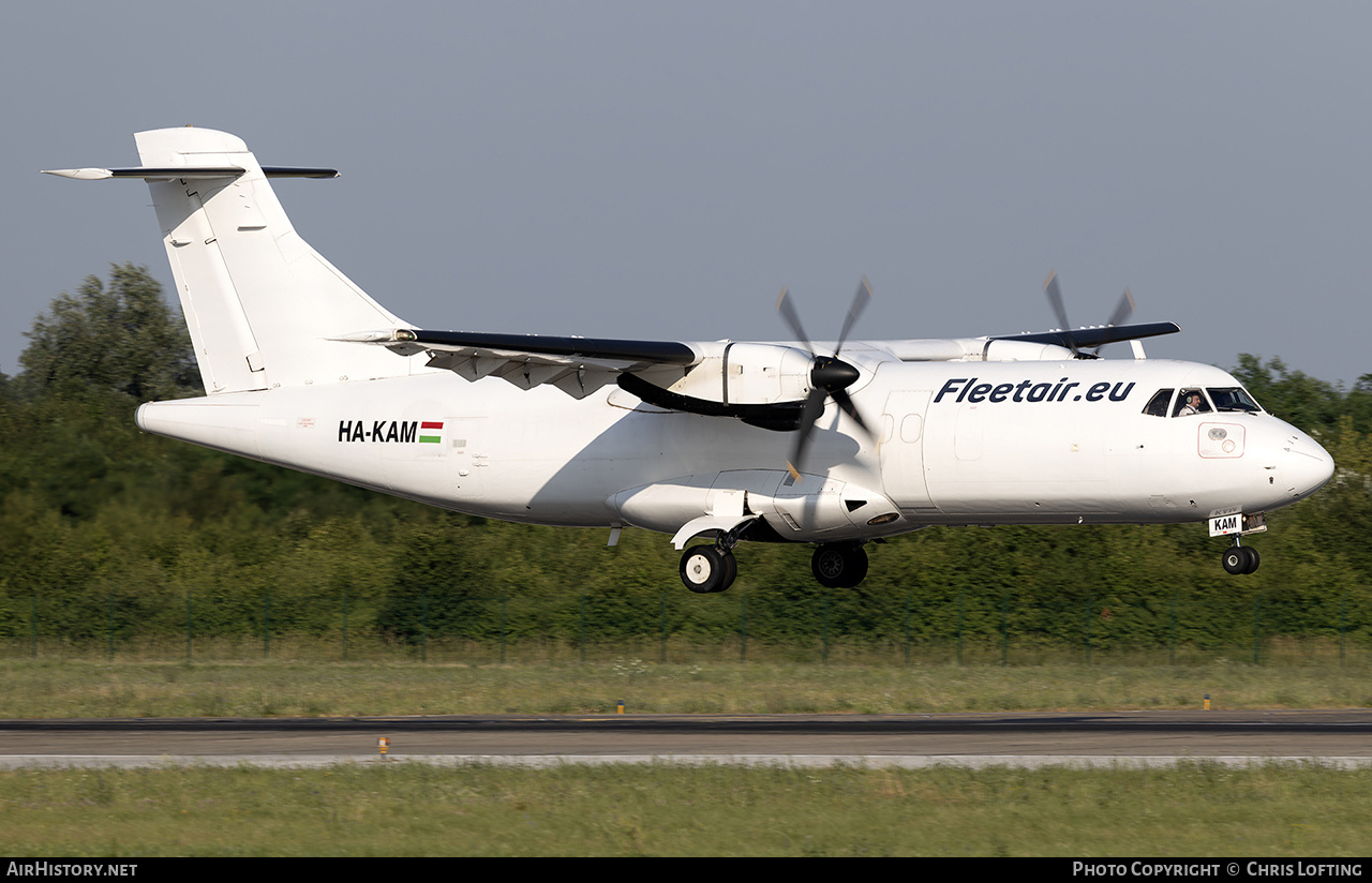 Aircraft Photo of HA-KAM | ATR ATR-42-320F | Fleet Air | AirHistory.net #823850