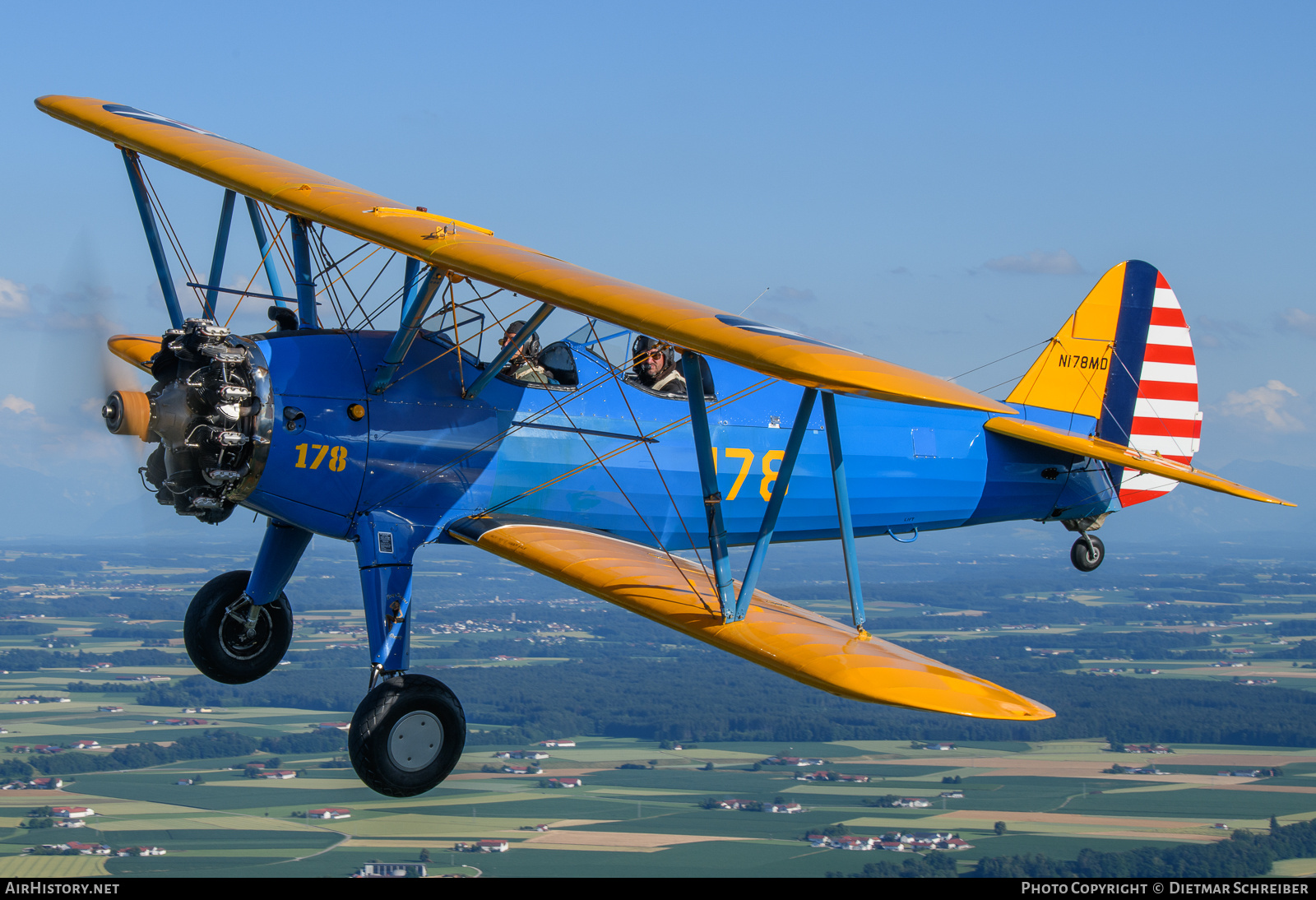 Aircraft Photo of N178MD | Boeing N2S-3 Kaydet (B75N1) | USA - Air Force | AirHistory.net #823857
