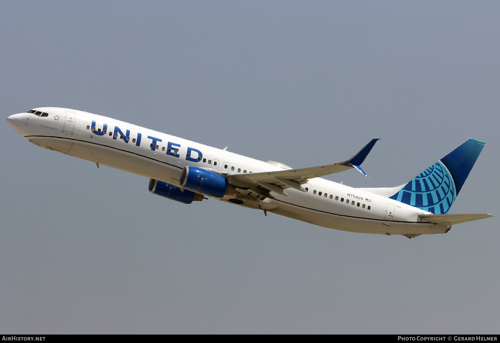 Aircraft Photo of N75426 | Boeing 737-924/ER | United Airlines | AirHistory.net #823869