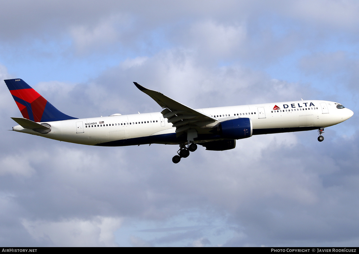 Aircraft Photo of N424DX | Airbus A330-941N | Delta Air Lines | AirHistory.net #823872